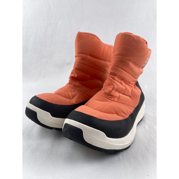 The North Face Shoes - The‎ North Face Nuptse II Dryvent Bootie Women 6 Orange Down Winter Puffer
